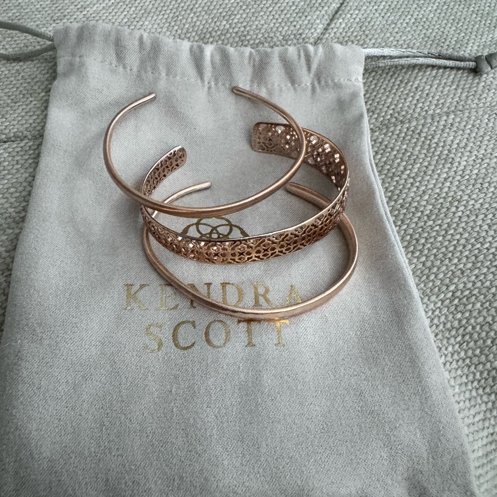Kendra Scott bracelet stack